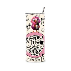 Let's drink-Bird Tumbler